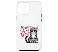 Meow Is the New Wow Cat Lovers Case for iPhone 12 Pro Max