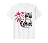 Meow is The New Wow Cat Lovers T-Shirt