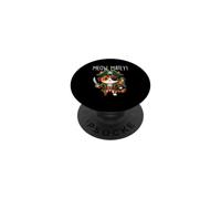 Meow Matey - Pirate Costume Buccaneer Cat Jolly Roger PopSockets Adhesive PopGrip