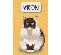 MEOW: Quaderno a quadretti 5 mm senza margine