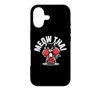 Meow Thai Muay Thai Boxing Cat Martial Arts MMA Boxer Case for iPhone 17