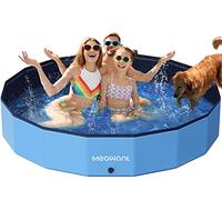 Meowant Foldable Dog Pool Paddling, Upgrade Thickened PP Material Swimming Pools for Large Dogs, Portable, Kids Bath with 4pcs Repair Patch (3XL-79 x 12''), MW-PS05
