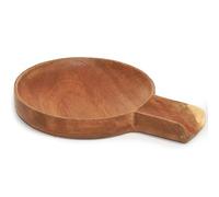 MeowAroma Wooden Spoon Rest for Stove Top, Acacia Wood Spoon Holder for Kitchen Counter, Round Utensil Rest for Spoons, Ladles, Spatulas & Tongs, Suitable for Coffee Spoons Holder