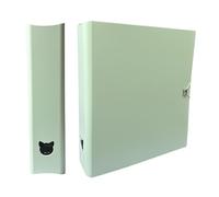 MEOWCAFE K-Keep A4 Plus 2 INCH Binder, Large Capacity Kpop Photocard Binder with 2 Backboards (Ice Green)