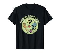 Meowcrobiology Cat Bacteria Microbiology Meow Crobiology T-Shirt