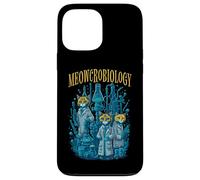 Meowcrobiology Cat Meow Microbiology Science Bacteriology Case for iPhone 13 Pro Max