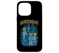 Meowcrobiology Cat Meow Microbiology Science Bacteriology Case for iPhone 14 Pro Max