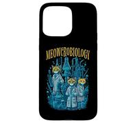 Meowcrobiology Cat Meow Microbiology Science Bacteriology Case for iPhone 15 Pro Max