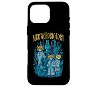 Meowcrobiology Cat Meow Microbiology Science Bacteriology Case for iPhone 16 Pro Max