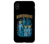 Meowcrobiology Cat Meow Microbiology Science Bacteriology Case for iPhone XS Max