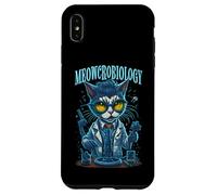 Meowcrobiology Cat Meow Microbiology Science Biology Case for iPhone XS Max