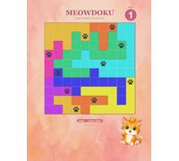 MeowDoku - Region Queens Puzzle Book: 80 Hard 10x10 Logic Puzzles with Adorable Cat | Large Print for Adults