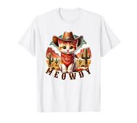 Meowdy - Cat Western Cowboy Funny T-Shirt