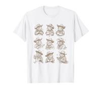Meowdy Cowboy Cat Meme Western Graphic T-Shirt