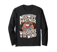 Meowdy Partner Cowboy Cat Long Sleeve T-Shirt