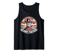 Meowdy Partner Cowboy Cat Sphynx Cat Western Retro Vintage Tank Top