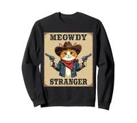 Meowdy Stranger Cowboy Cat Sweatshirt