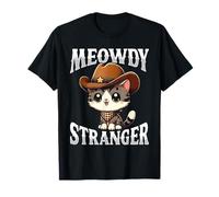 Meowdy Stranger Cowboy Cat T-Shirt