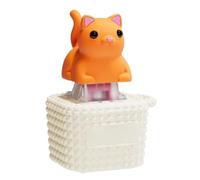 Meowing Cat Fidget Toy, Adorable Sound Toy, Cats Keyboard Clicker, Meowing Cats Stress Relief with Realistic Sound, For Home, School, Studio, Travelling (E)