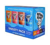 Meowing Heads Mixed Variety Pack - Saver Pack: 20 x 100g (4 Varieties)