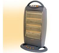 Meown 1200W Halogen Heater, 3 Bar Quartz Electric Room Heater with 3 Heat Settings (400W/800W/1200W), Portable Indoor Heater with Safety Tip-Over Switch, Overheat Protection & Carry Handle