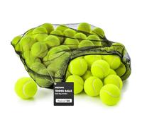 Meown Tennis Balls, 24 Pack, Pressureless Exercise Balls Perfect for Sports, Practice, Pet Play, Dog Training & Throwing Machines, Includes Mesh Carrying Bag, All Court Types Compatible