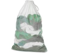 Meowoo 1Pcs Laundry Bags with Drawstring,70×90cm Mesh Laundry Bags for Delicates Heavy Duty Net Washiing Bag for Washing Machine