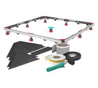 MEPA Shower Tray Set Mounting Frame SF RE 3S+ Universal - Set for Soundproofing Installation of Extra and Super Flat Rectangular Shower Trays Made of Steel, Acrylic, Mineral Cast - 182123