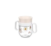Mepal - 360° Trainer Cup Mio - Leakproof - 360° rim for Drinking from any Side - Easy-to-hold Handles - Seals automatically when your Child stops Drinking - 200 ml - Sunshine & Rainbow