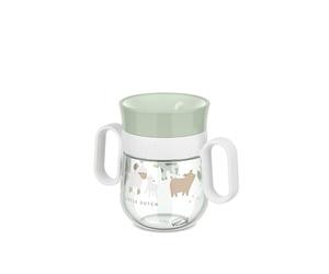 Mepal - 360° Trainer Cup Mio Little Dutch - Leakproof - 360° rim for Drinking from any Side - Easy-to-hold Handles - Seals automatically when your Child stops Drinking - 200 ml - Little Farm