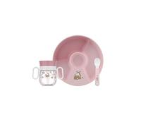 Mepal Baby dinnerware 3-Piece Set Mio Little Dutch, Includes Leak-Proof Sippy Cup, Trainer Plate and Trainer Spoon, Dishwasher Safe and BPA-Free, Set of 3, Fairy Garden