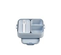 Mepal - Bento Lunchbox Take A Break Midi - Lunch Box With Bento Box - Lunch Box For Sandwiches, Small Snacks & Left Overs - Snack & Lunch - 900 ml - Nordic Blue