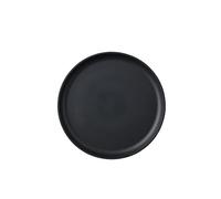 Mepal - Breakfast plate Silueta - Dishwasher & microwave resistant - Plastic plates - Dinner plates - Tableware - 23 cm - Nordic black