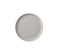 Mepal - Breakfast plate Silueta - Dishwasher & microwave resistant - Plastic plates - Dinner plates - Tableware - 23 cm - Nordic white