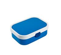 Mepal Campus Bento Lunch Box for Children - With Compartment, Fork, Clip Closure - BPA-free, Dishwasher Safe - 750 ml - Blue