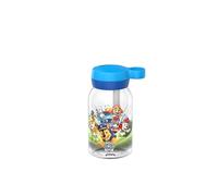 Mepal - Campus drinking bottle with straw - screw cap with handle opening - hygienic closure - drinking bottle with straw - leak-proof and dishwasher safe - 450 ml - Paw Patrol Pups