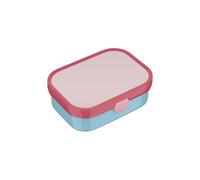 Mepal - Campus Lunch Box - Bento Lunch Box for Children - Lunch Box with Bento Compartment and Fork - Meal Prep Box with Clip Closure - Dishwasher Safe - 750 ml - Cool Blue with Cool Pink Lid