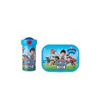 Mepal - Lunch Set Campus - Lunch Set for Children with School Beaker & Lunch Box - Lunch Set for School or On The Go - Dishwasher Safe & BPA-Free - 300 ml + 750 ml - Paw Patrol