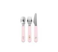 Mepal Children’s Cutlery 3-piece Set Mio Little Dutch, Children's Flatware, Child-friendly Utensils from 12 Months, Including Knife, Fork & Spoon, Set of 3, Fairy Garden