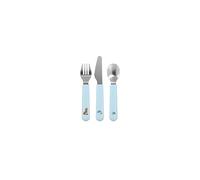 Mepal Children’s Cutlery 3-piece Set Mio Little Dutch, Children's Flatware, Child-friendly Utensils from 12 Months, Including Knife, Fork & Spoon, Set of 3, Forest Friends