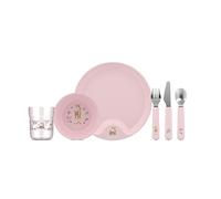 Mepal - Children’s Dinnerware 6-Piece Set Mio Little Dutch - Child-Friendly Tableware - Includes Children’s Cutlery, Glass, Plate & Bowl - Dishwasher Safe & BPA-Free - Set of 6 - Fairy Garden