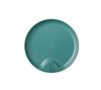 Mepal - Children’s Plate Mio - Toddler Plate - Kid-Friendly Dish - Children’s dinnerware - Microwave Safe & Dishwasher Safe - BPA-Free - Deep Turquoise