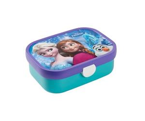 Mepal Children's Lunch Box - Bento Box Children - Lunch Box Children with Compartments & Fork - Meal Prep Box with Clip Closure - BPA Free & Dishwasher Safe - 750 ml - Frozen Sisters Forever