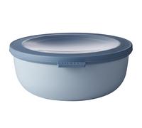 Mepal Cirqula Round Multi Bowl 1250ml White Blue Sage Leakproof BPA Free