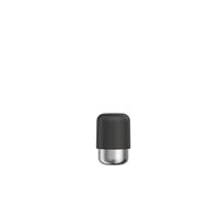 Mepal - Coffee Mug to go Ellipse - Keeps Drinks hot for up to 30 Minutes - Double-Walled Design - Reusable Cup - Dishwasher Safe - Nordic Black