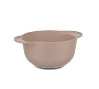 Mepal Colander Chef it, Drains Quickly, Non-slip Base for added Stability, Dishwasher Safe, Kitchen Gadgets, 3000 ml, Chalk