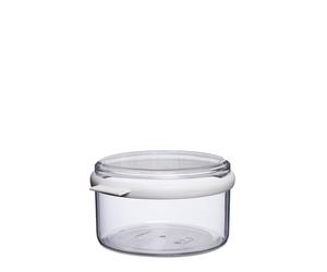 Mepal - Contenitore per alimenti Stora - Contenitore Trasparente con Coperchio per Alimenti Secchi - Contenitore per l'Organizzazione della Cucina - Contenitore per Biscotti e dolci - 1500 ml - White