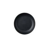 Mepal - Deep plate Silueta - Dishwasher & microwave resistant - Plastic plates - Dinner plates - Tableware - 21 cm - Nordic black