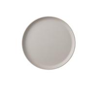 Mepal - Dinner plate Silueta - Dishwasher & microwave resistant - Plastic plates - Dinner plates - Tableware - 26 cm - Nordic white