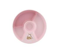 Mepal - Divided Plate Mio Little Dutch - High-edges with Corners for easy scooping - Non-slip Base - Includes removable Compartment to create 2, 3 or 4 Sections - Microwave Safe - Fairy Garden